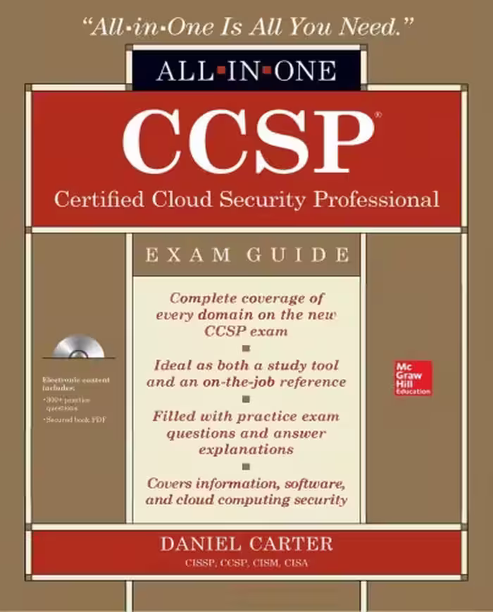 خرید و دانلود نسخه کامل کتاب Ccsp Certified Cloud Security Professional All-In-One Exam Guide