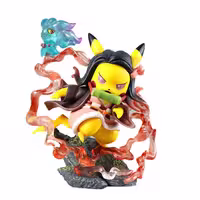 فیگور مدل پوکمون طرح Pokemon Kawaii Pikachu Gaara Demon Slayer