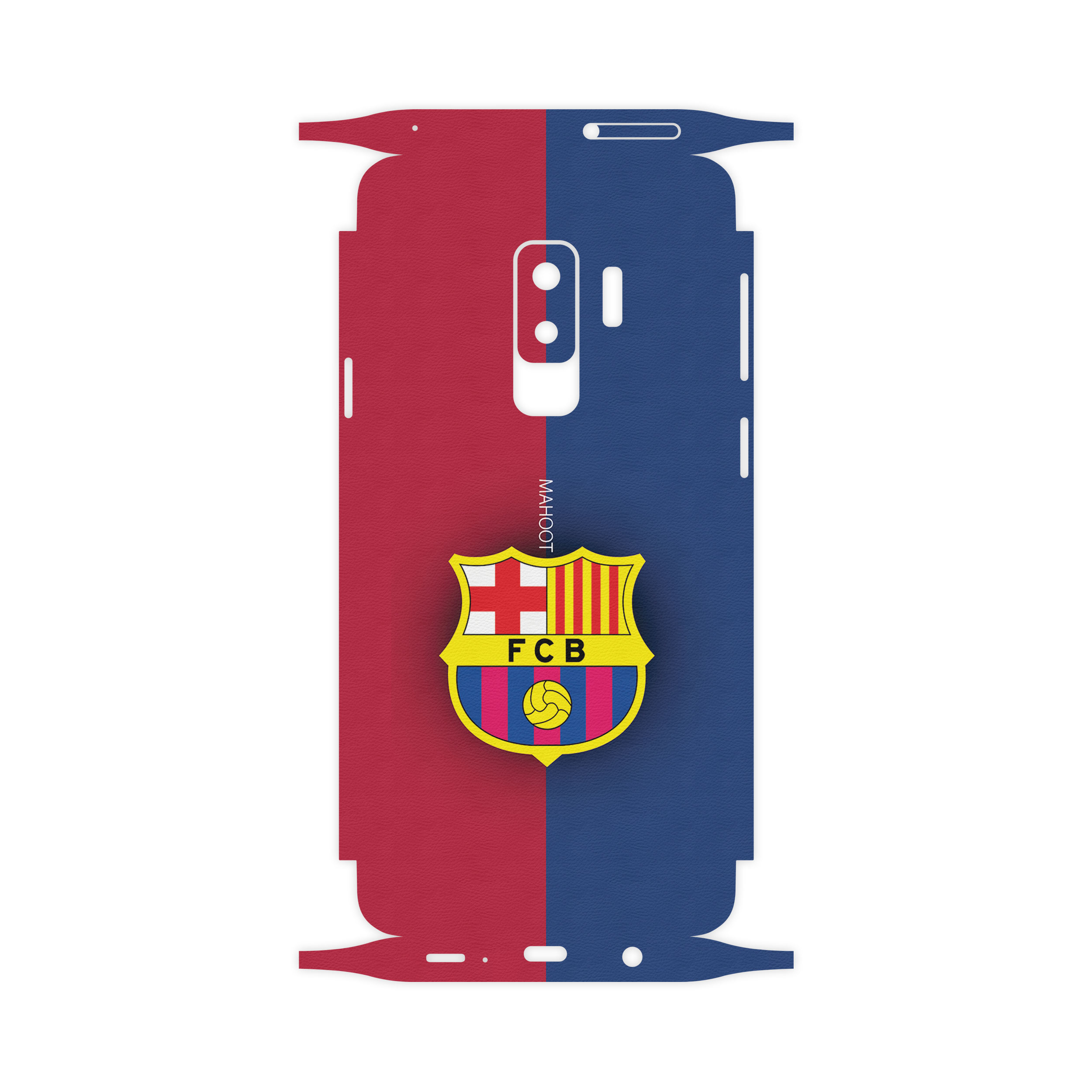 برچسب پوششی ماهوت مدل BARCELONA-FC-FullSkin مناسب برای گوشی موبایل سامسونگ Galaxy S9 Plus