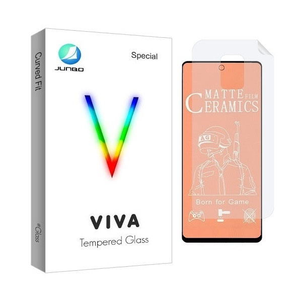 محافظ صفحه نمایش مات جانبو مدل 2CMN مناسب برای گوشی موبایل شیائومی Redmi Note 9s به همراه محافظ پشت گوشی | کالا برتری