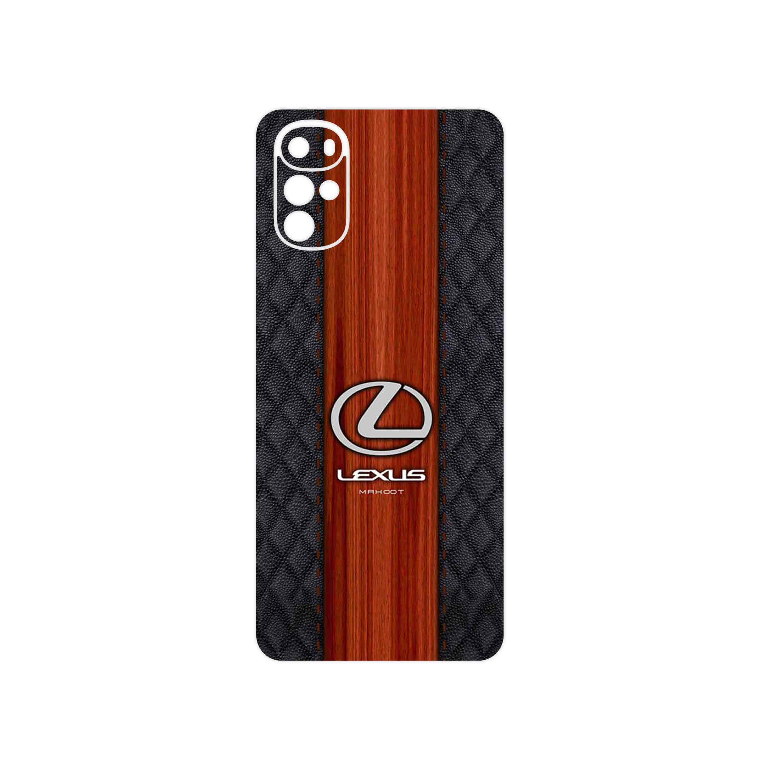 برچسب پوششی ماهوت مدل Lexus_Logo مناسب برای گوشی موبایل موتورولا Moto G22