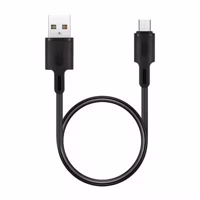 کابل تبدیل USB به microUSB راک رز مدل Beta AM Mini طول 0.3 متر 