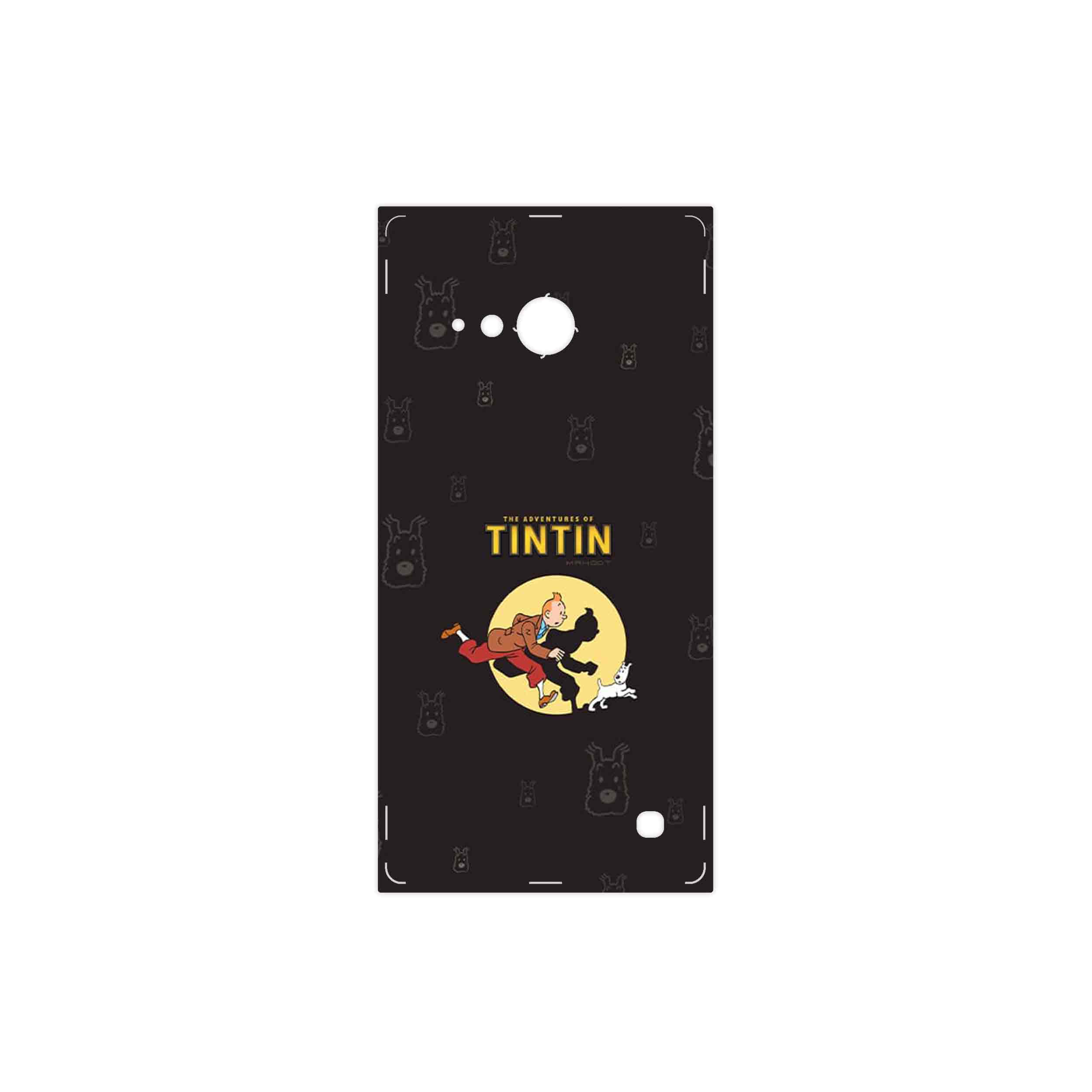 برچسب پوششی ماهوت مدل Tintin مناسب برای گوشی موبایل نوکیا Lumia 730