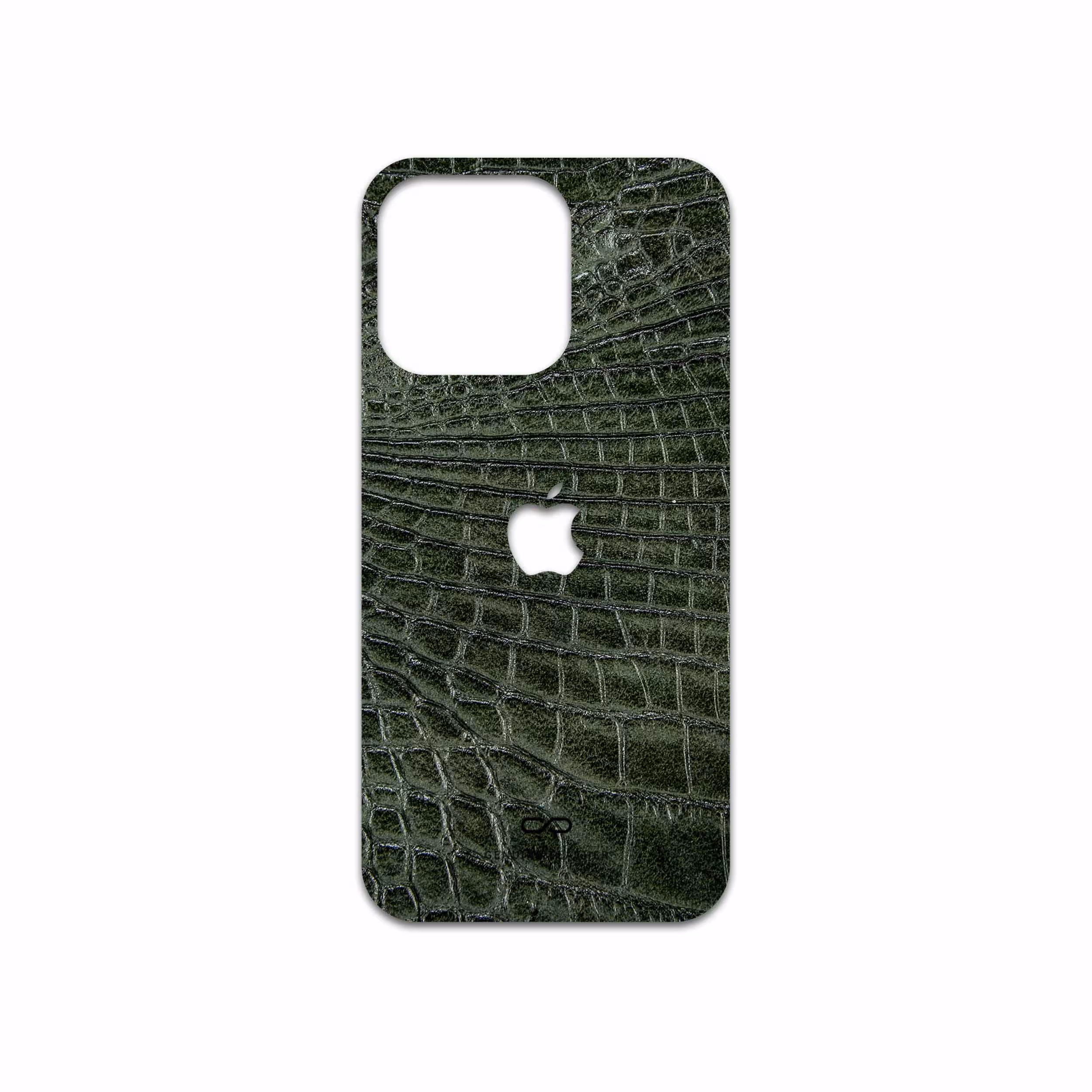 برچسب پوششی ماهوت مدل Green-Crocodile-Leather مناسب برای گوشی موبایل اپل iPhone 13 Pro Max