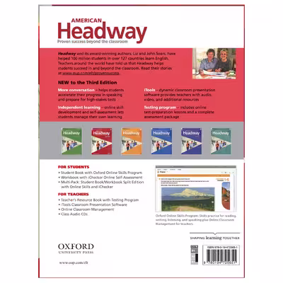 کتاب American Headway 1 3rd اثر John and Liz Soars انتشارات هدف نوین