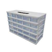 جعبه ابزار 25 کشو قناد پلاست مدل A05