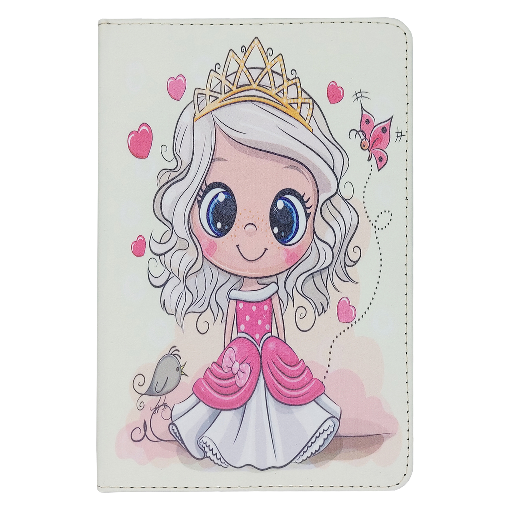 کیف کلاسوری طرح دختر پرنسس کد TB282 مناسب برای تبلت سامسونگ Galaxy Tab S6 Lite P610 / P615