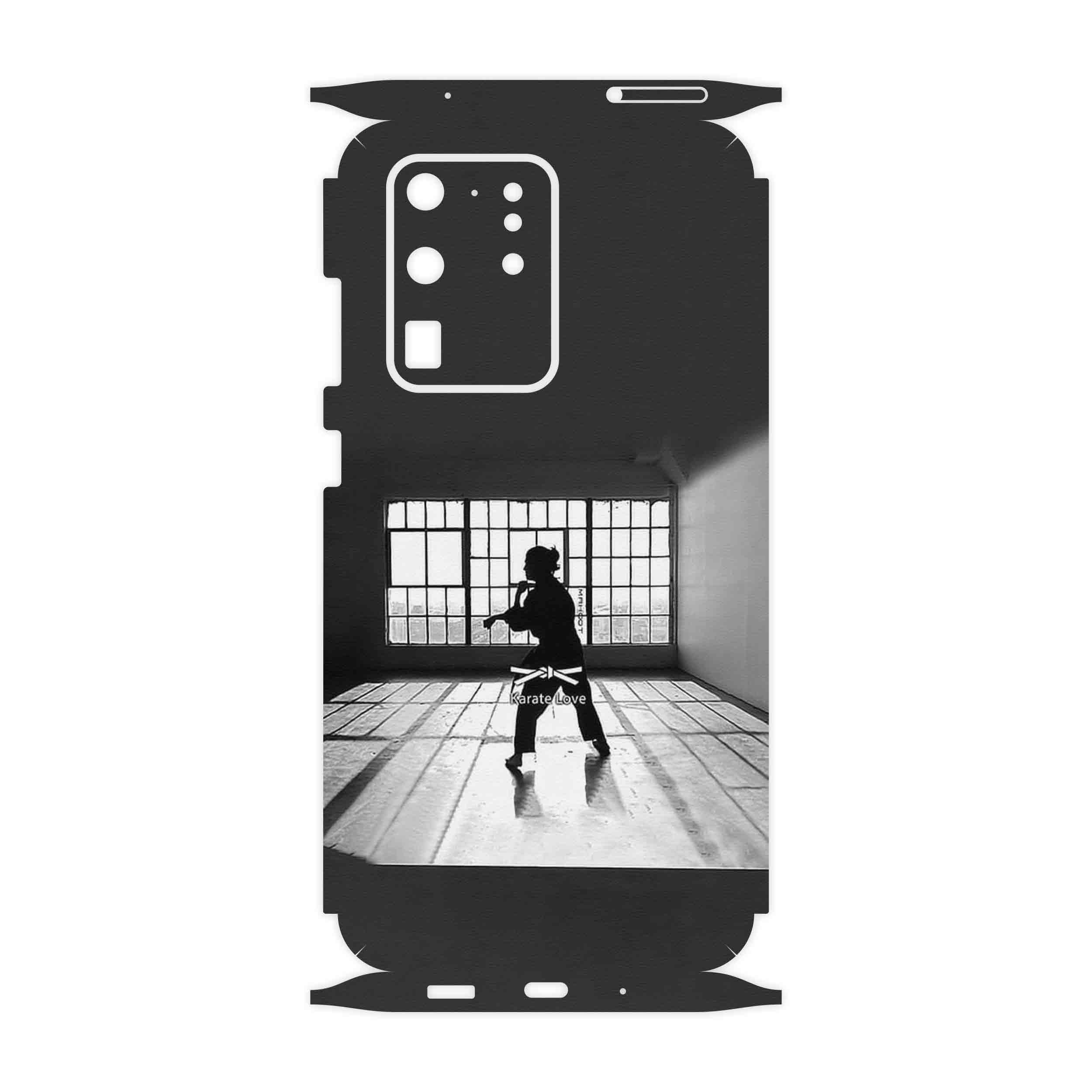 برچسب پوششی ماهوت مدل Karate-FullSkin مناسب برای گوشی موبایل سامسونگ Galaxy S20 Ultra
