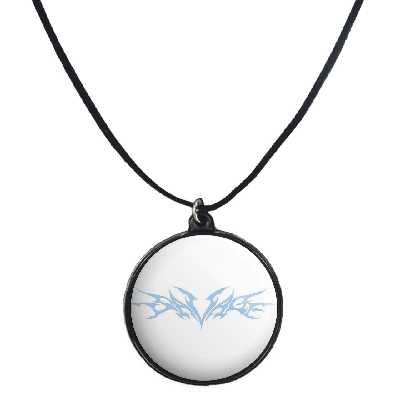 گردنبند پرمانه طرح aespa کد pmb.18478 مدل دو طرفه