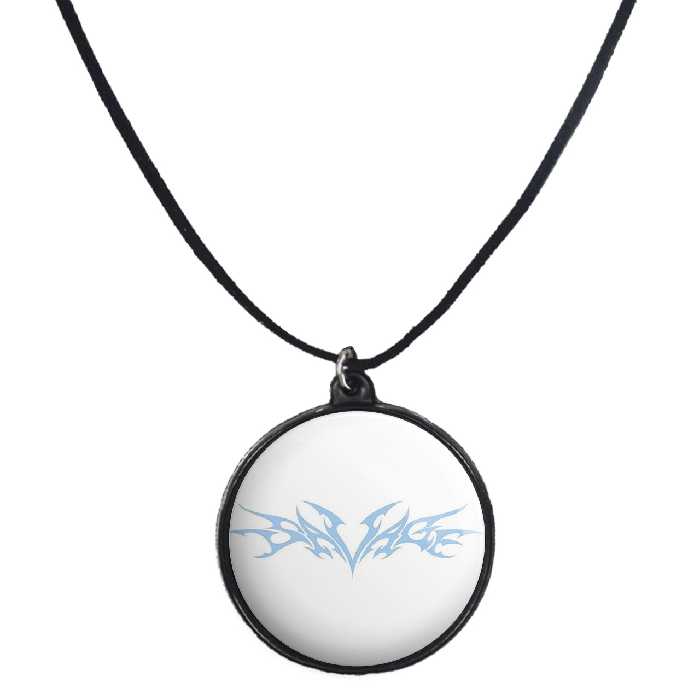 گردنبند پرمانه طرح aespa کد pmb.18478 مدل دو طرفه