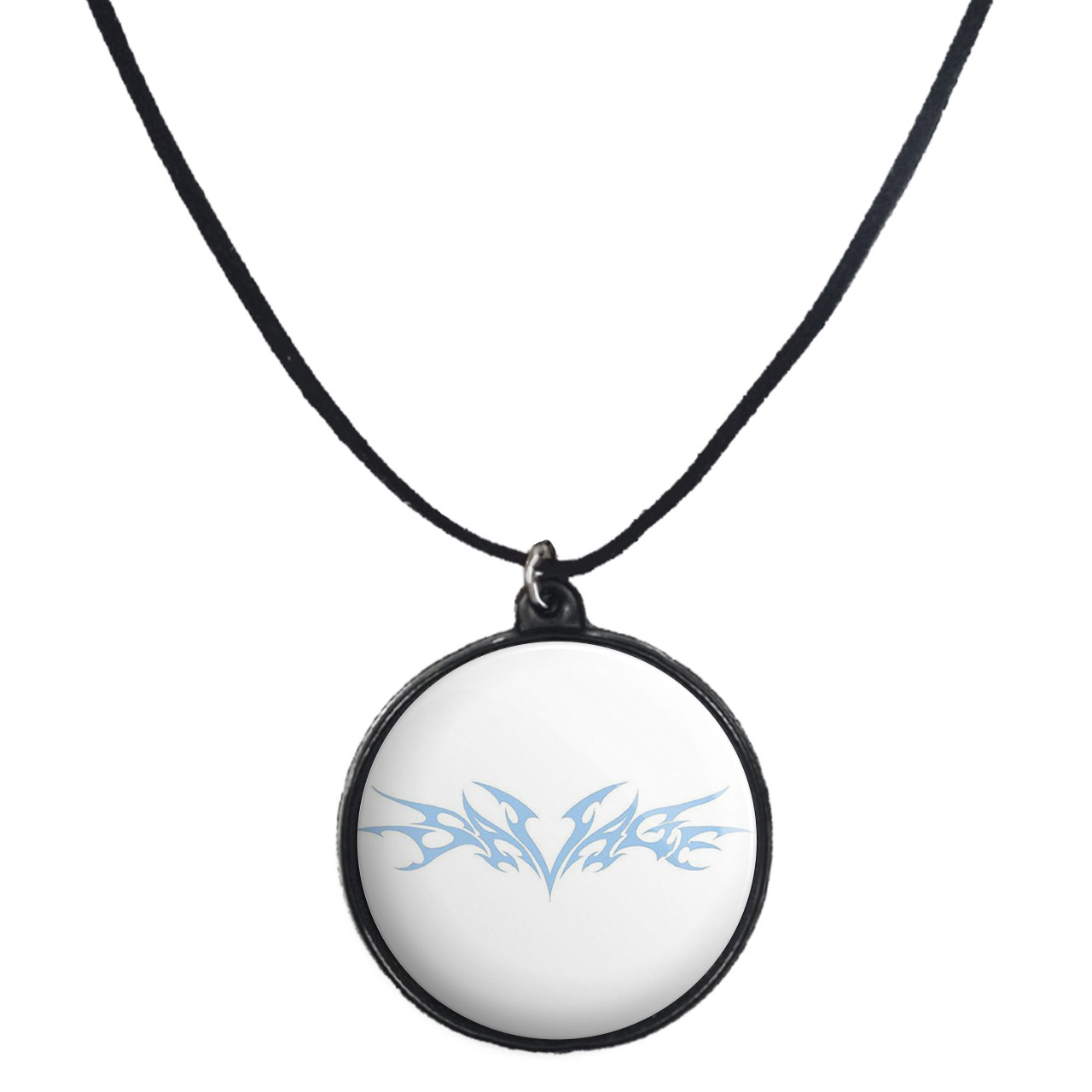 گردنبند پرمانه طرح aespa کد pmb.18478 مدل دو طرفه