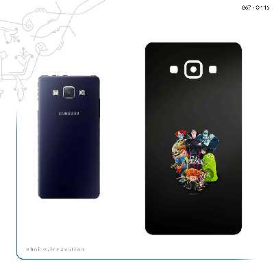برچسب پوششی ماهوت مدل Hotel Transylvania مناسب برای گوشی موبایل سامسونگ Galaxy A7 2015