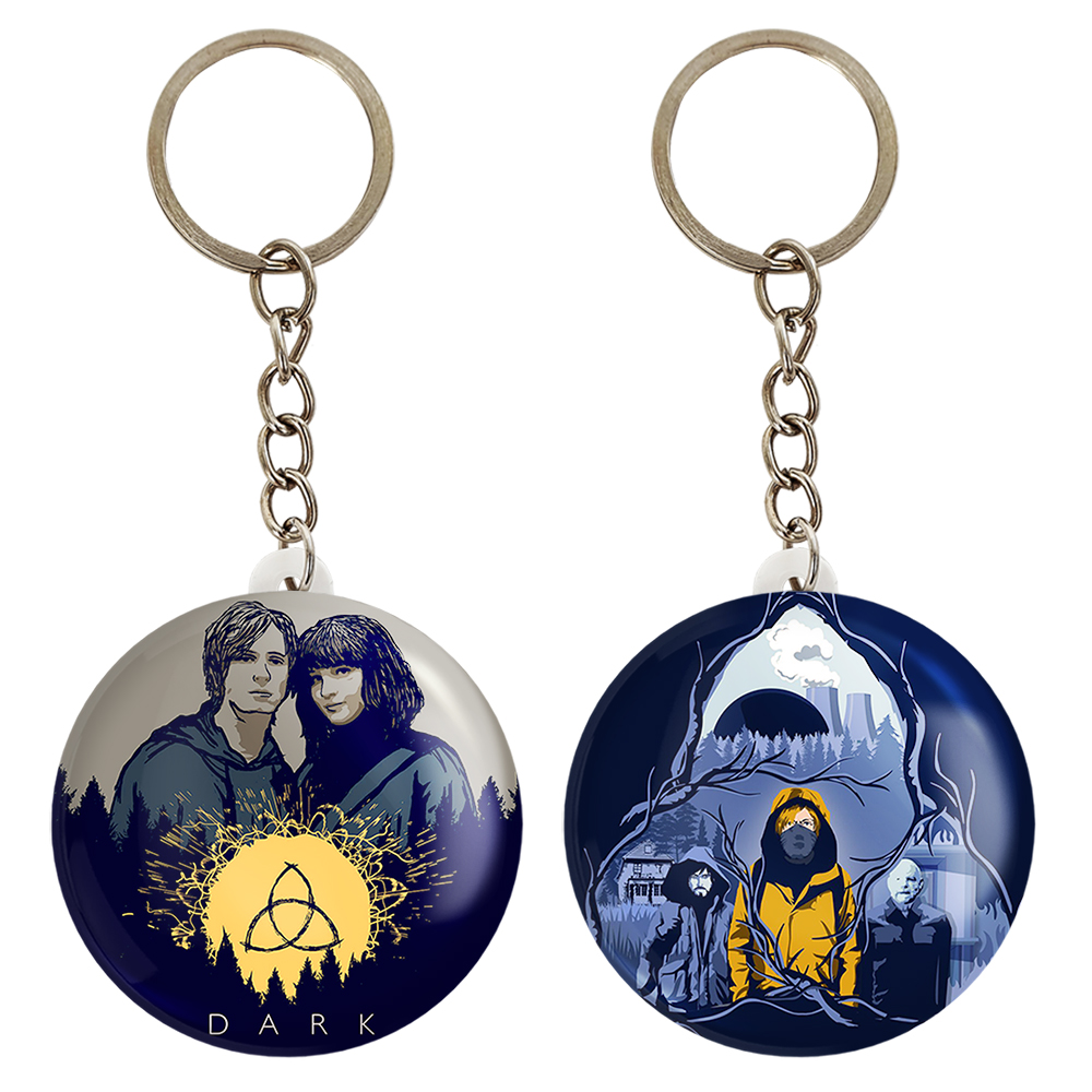 جاکلیدی خندالو مدل سریال دارک Dark کد 1017510170 مجموعه 2 عددی