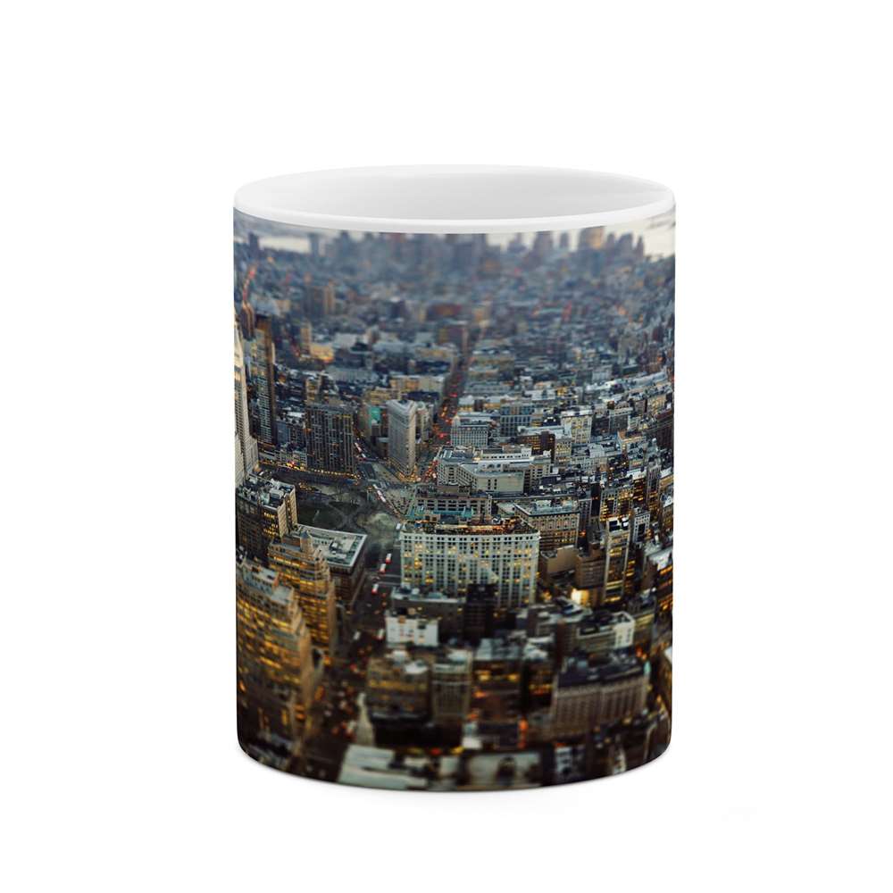 ماگ کاکتی طرح شهر مدل mgs13393