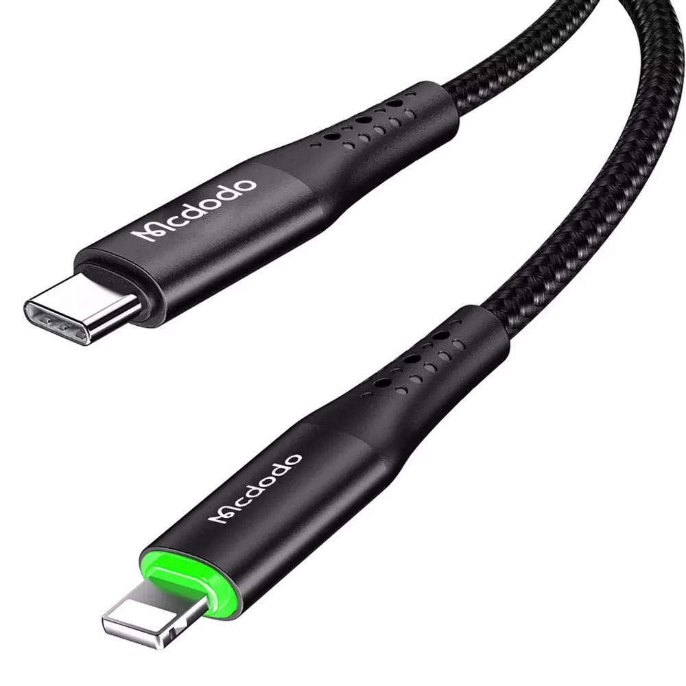 کابل شارژ Type-C به لایتنینگ مک دودو مدل CA-7360 طول 1.2 متر توان 36 وات