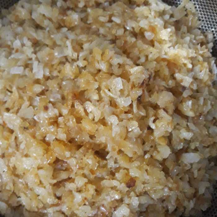 پیاز سرخ شده خوش طعم  چیپسی