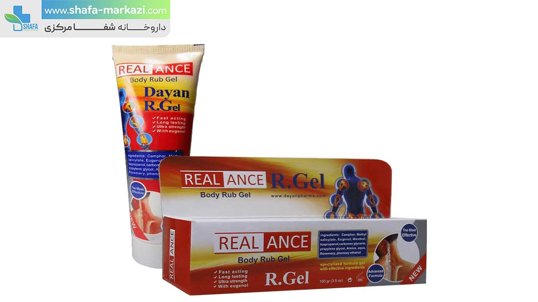 ژل موضعی عضلانی و مفاصل ریلنس | REALANCE muscle and joint rub jel