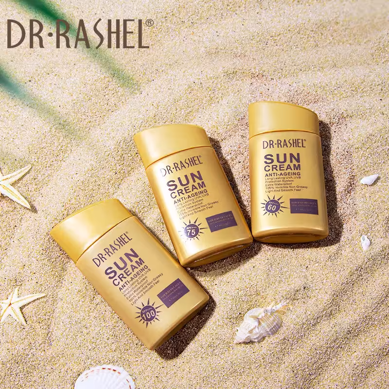 کرم ضد آفتاب دکتر راشل مدل anti – aging وزن 80 گرم