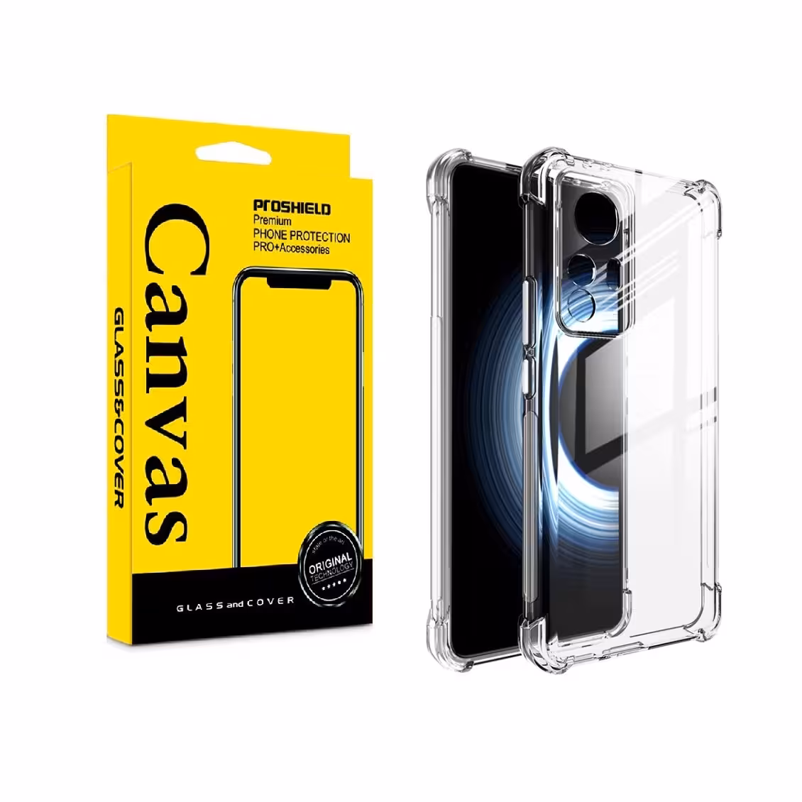 کاور کانواس مدل Airbag مناسب برای گوشی موبایل شیائومی 12T / 12T Pro / Redmi K50 Ultra