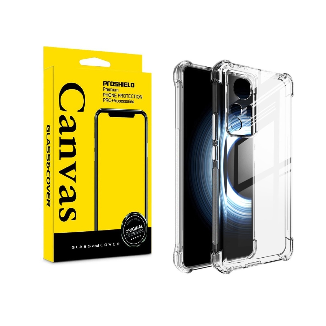 کاور کانواس مدل Airbag مناسب برای گوشی موبایل شیائومی 12T / 12T Pro / Redmi K50 Ultra