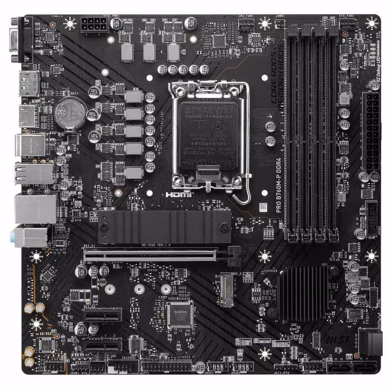 مادربرد ام اس ای MSI PRO B760-P DDR4 1700
