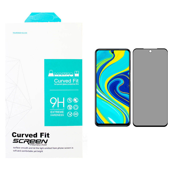 محافظ صفحه نمایش حریم شخصی مدل AMAZING مناسب برای گوشی موبایل شیائومی Redmi Note 9 Pro Max | کالا برتری