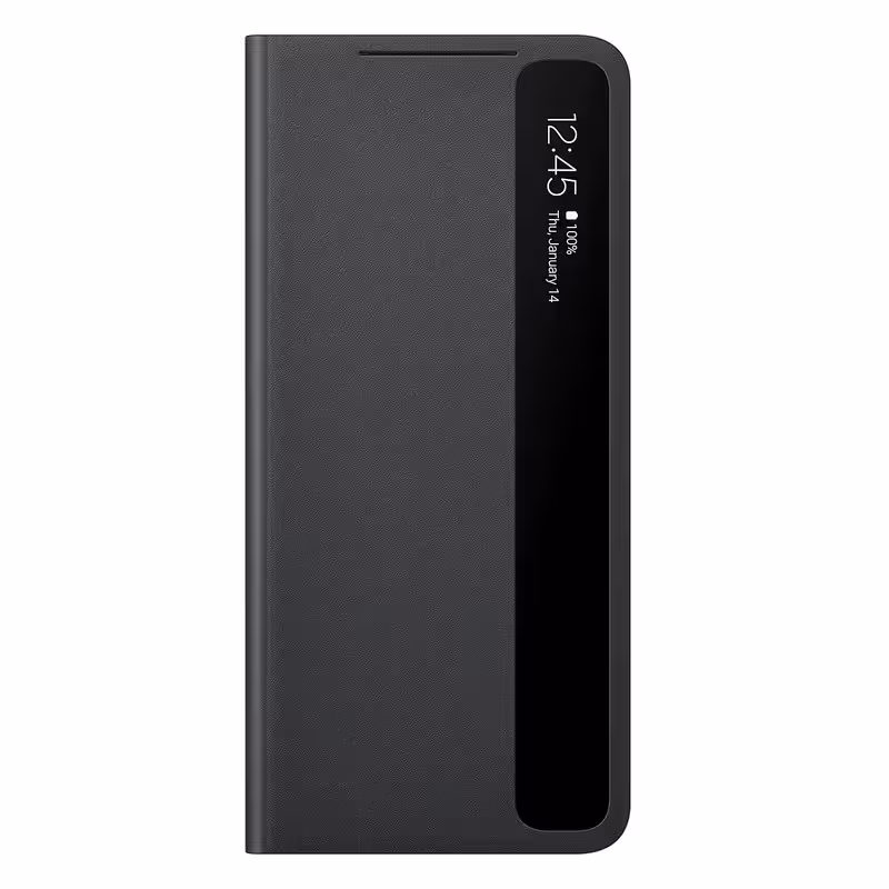 کیف کلاسوری مدل Smart Clear View مناسب برای گوشی موبایل سامسونگ Galaxy S21 Ultra | کالا مکس