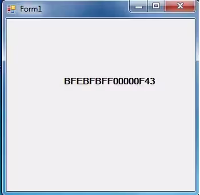 دانلود فایل برنامه نمایش کد CPU به زبان ویژوال بیسیک