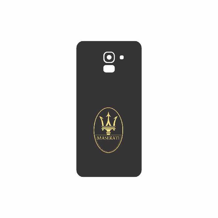 برچسب پوششی مدل maserati-01 مناسب برای گوشی موبایل سامسونگ Galaxy j6