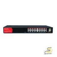 سوئیچ شبکه 16 پورت الکاتو مدل 1SG1602GP-250W
