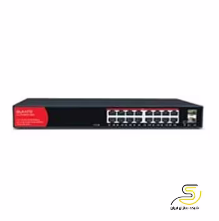 سوئیچ شبکه 16 پورت الکاتو مدل 1SG1602GP-250W