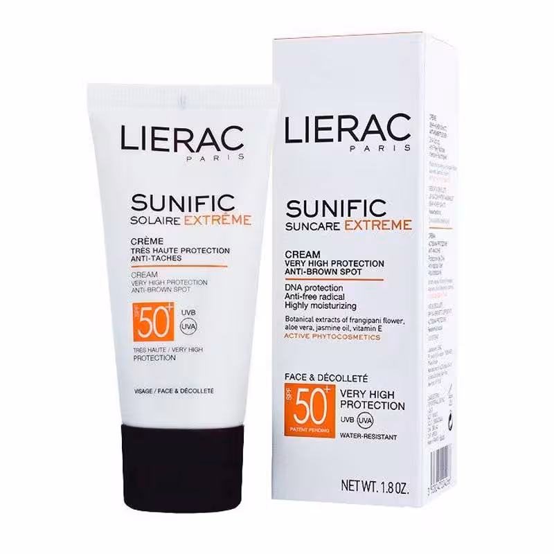 کرم ضد آفتاب لیراک حاوی spf 50 حجم 50 میلی لیتر