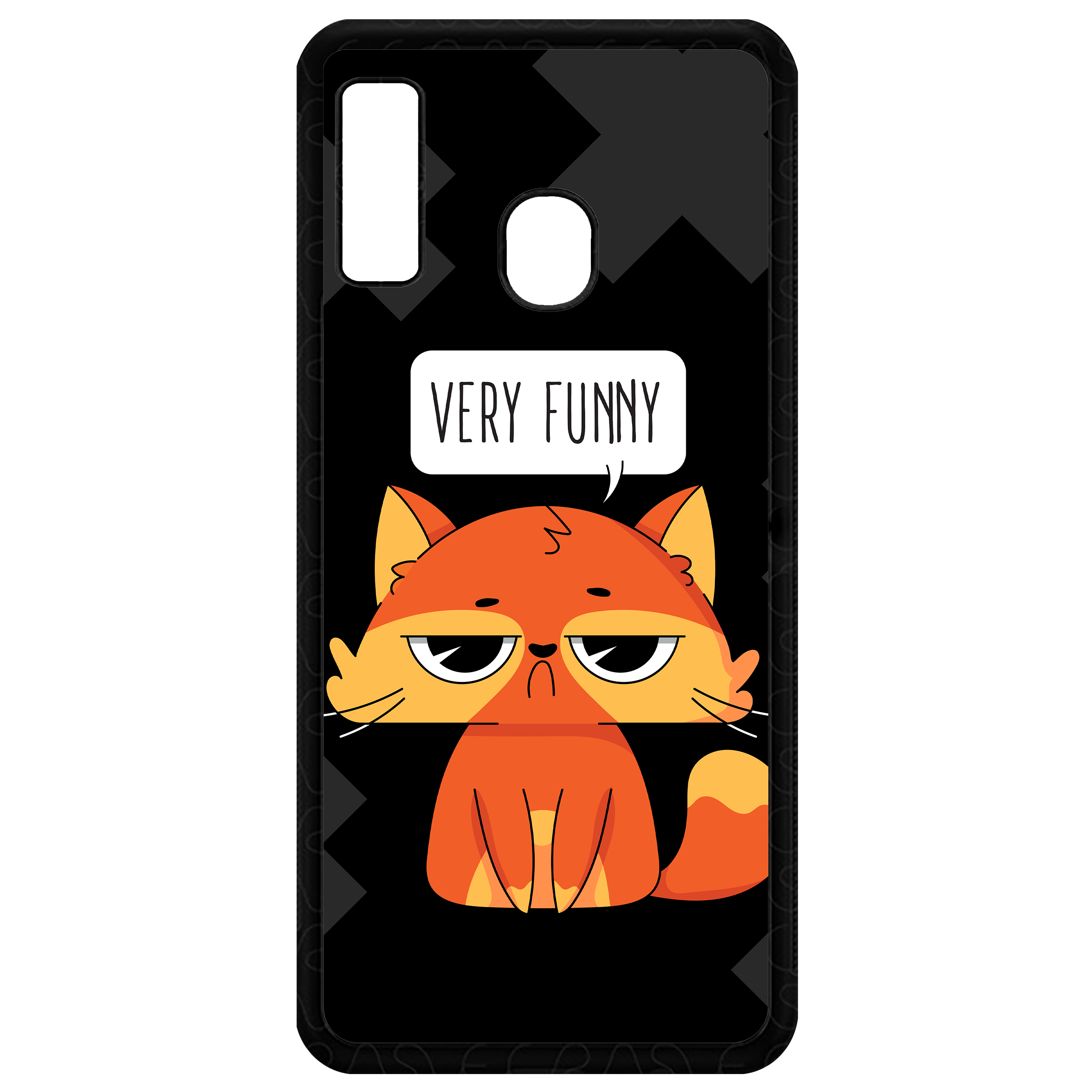 کاور طرح Funny مدل CHL50161 مناسب برای گوشی موبایل سامسونگ Galaxy A20