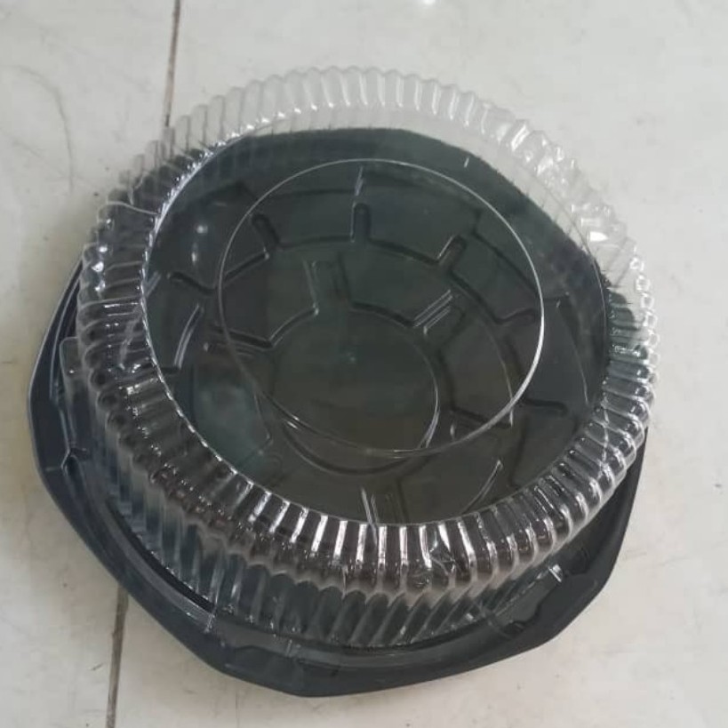 ظرف حمل کیک گرد یکبار مصرف سایز کوچک)(کارتن 70عدد)