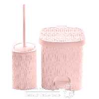 سطل و فرچه 4 گوش بامبو کوچک لیمون کد 161235