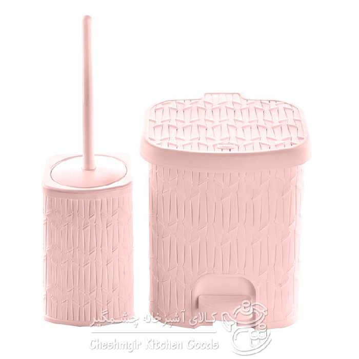 سطل و فرچه 4 گوش بامبو کوچک لیمون کد 161235