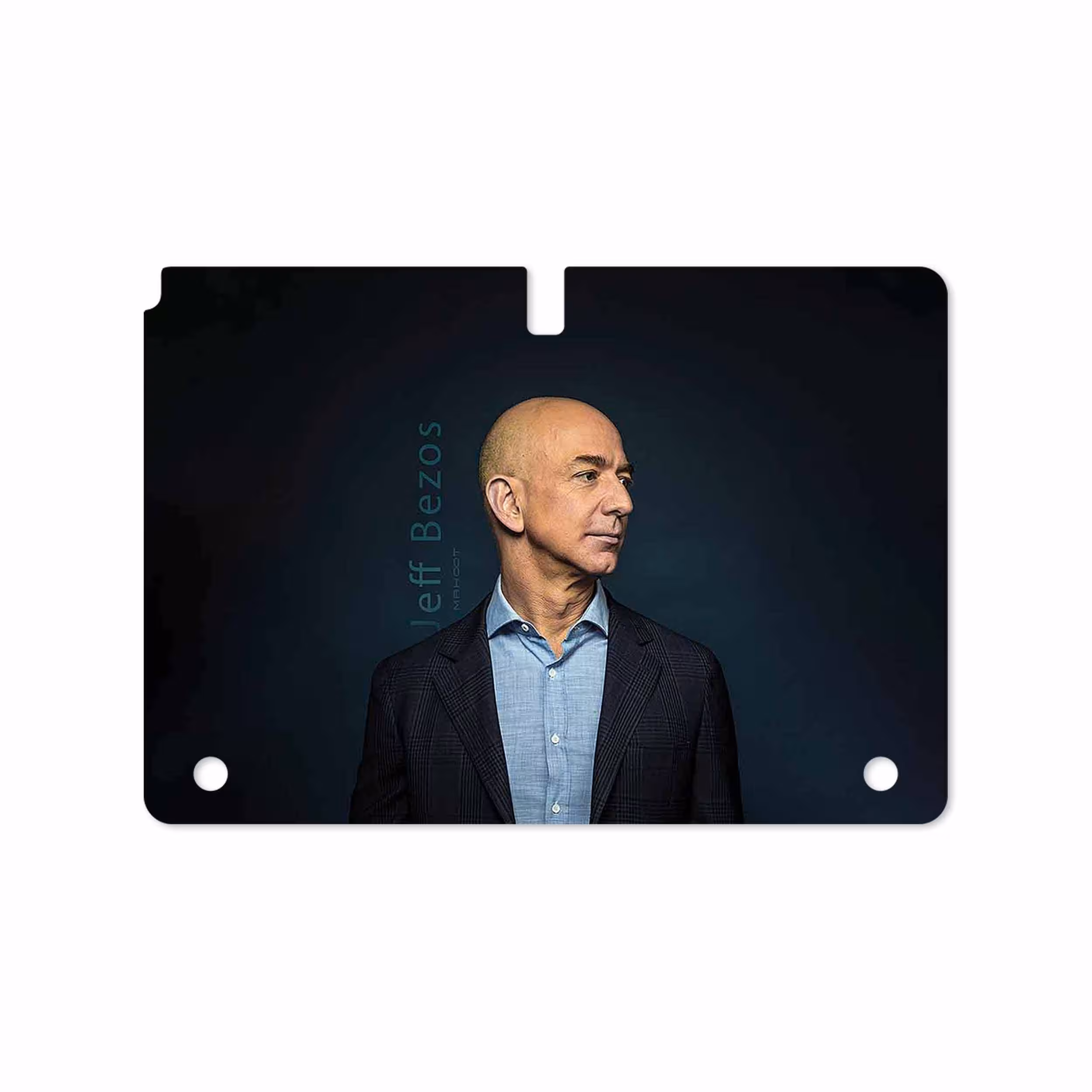برچسب پوششی ماهوت مدل Jeff Bezos مناسب برای تبلت سامسونگ Galaxy Note 10.1 2012 N8010
