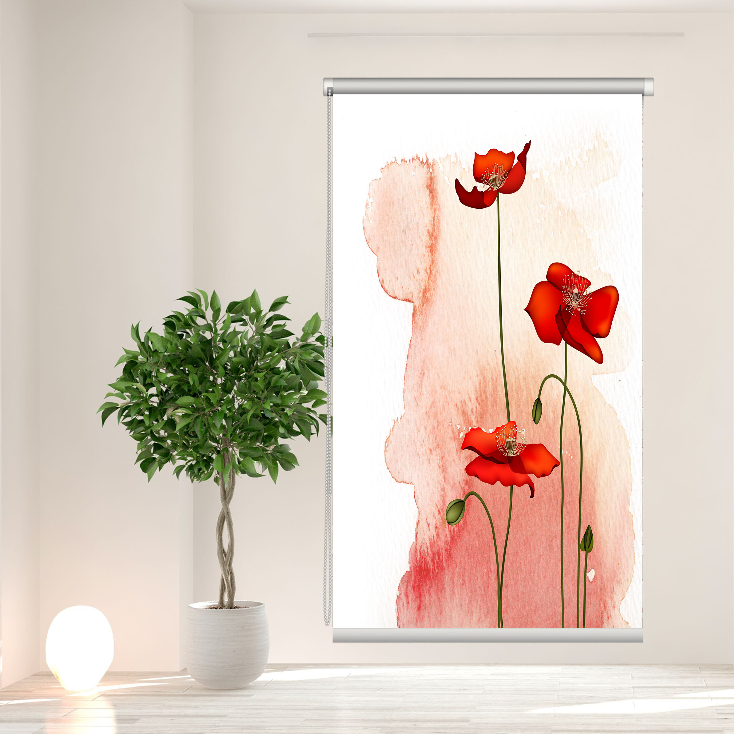 پرده شید مدل R.042 سایز 100x180 سانتیمتر