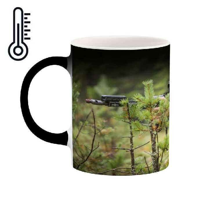 ماگ حرارتی کاکتی طرح تک تیرانداز مدل mgh15791