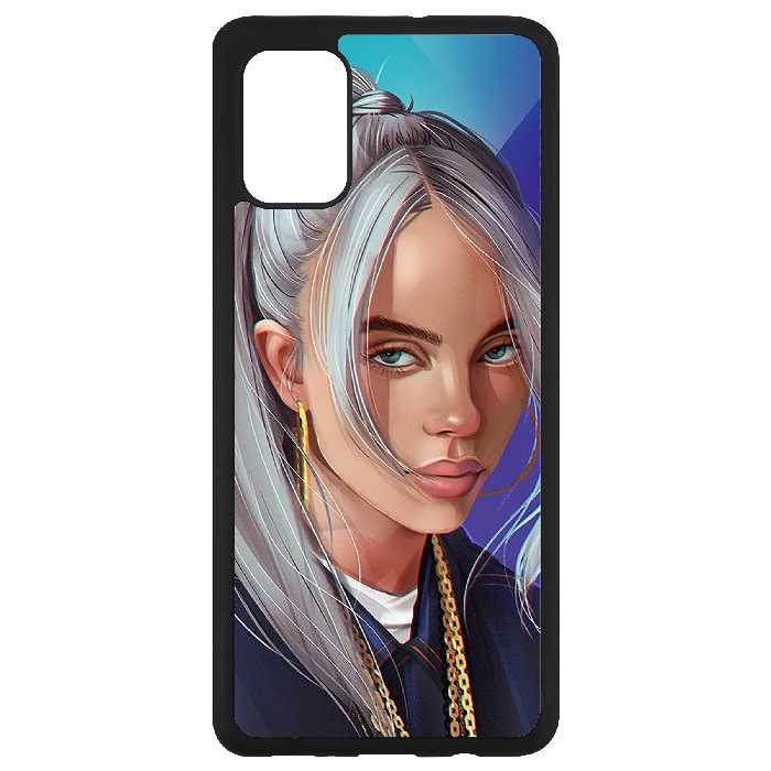 کاور طرح Billie Eilish مدل CHL50240 مناسب برای گوشی موبایل سامسونگ Galaxy A71