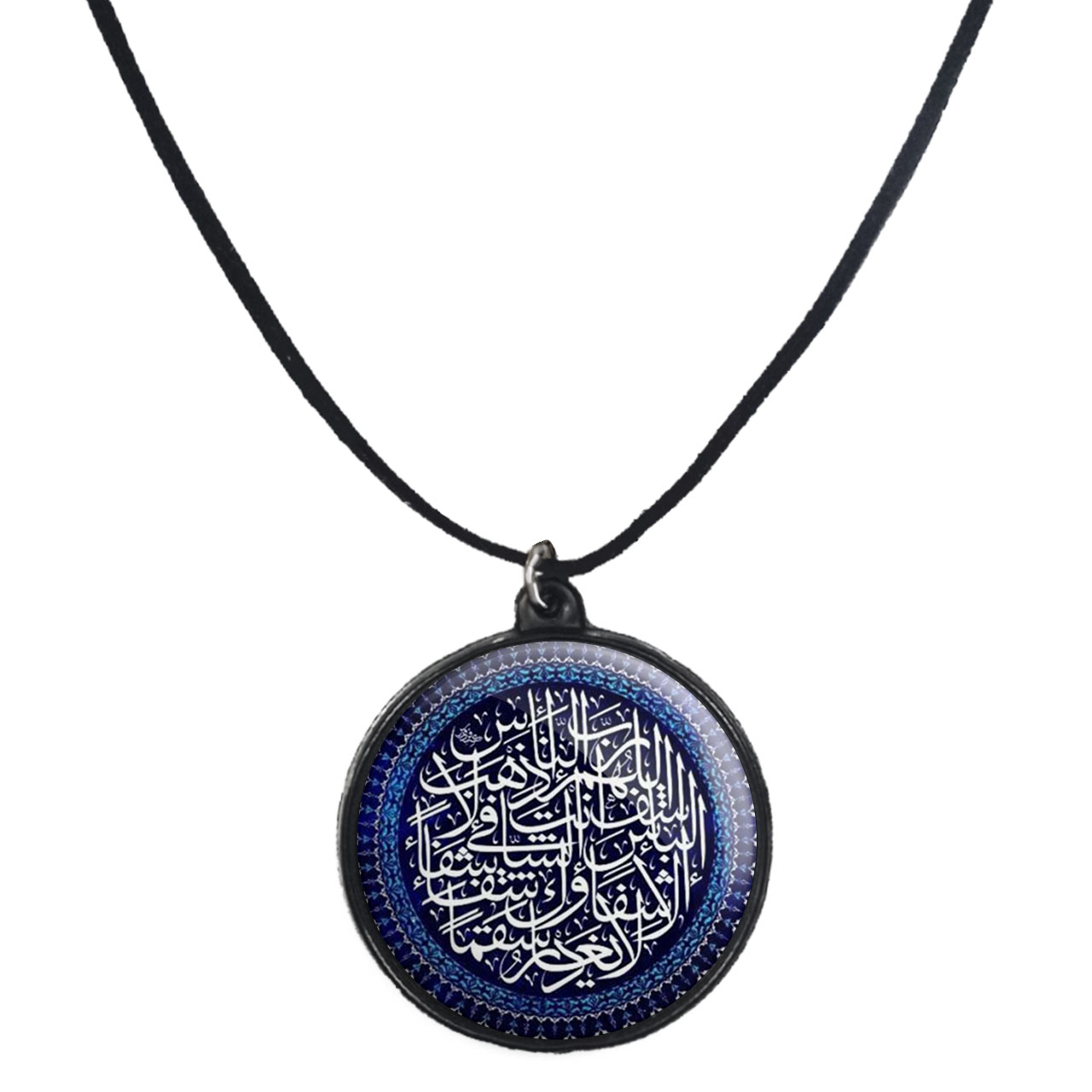 گردنبند پرمانه طرح ادعیه و مذهبی کد pmb.717