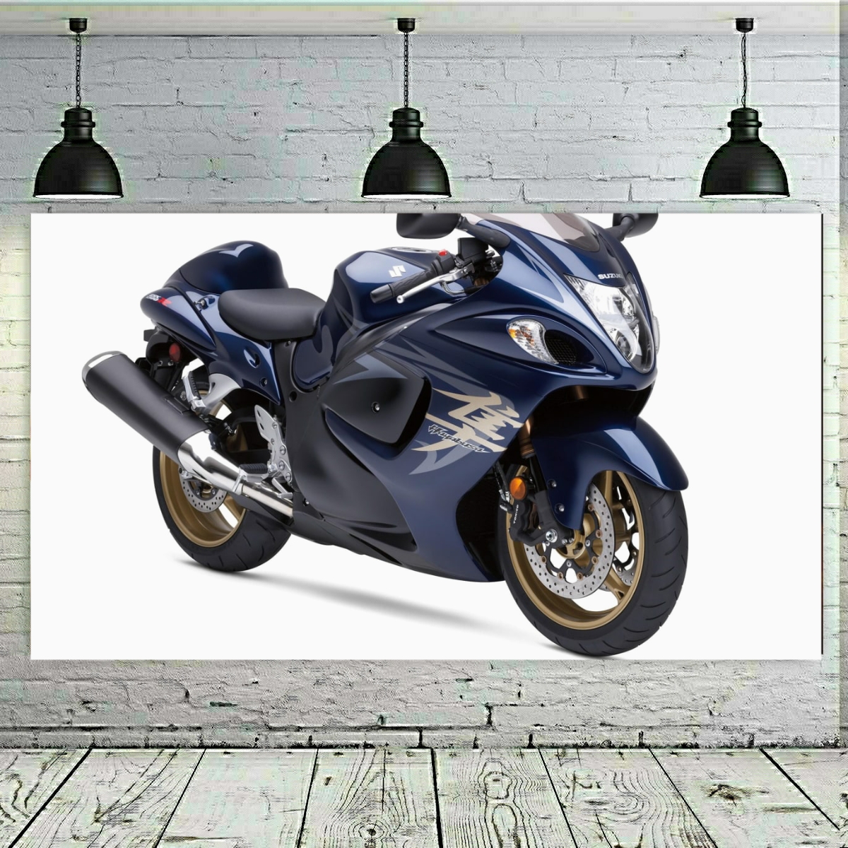 تابلو بوم طرح موتور سیکلت مدل سوزوکی کد SDB1027