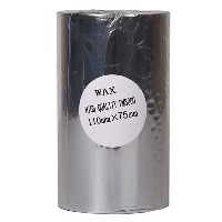 ریبون پرینتر لیبل زن Wax 110mm x 75m