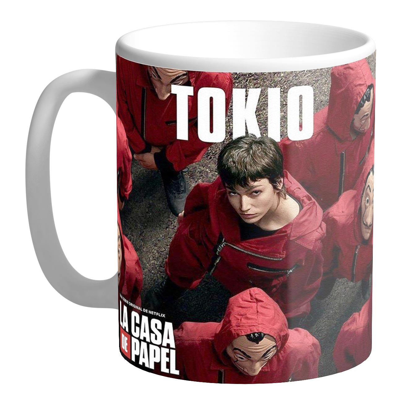 ماگ طرح سریال money heist کد L1051