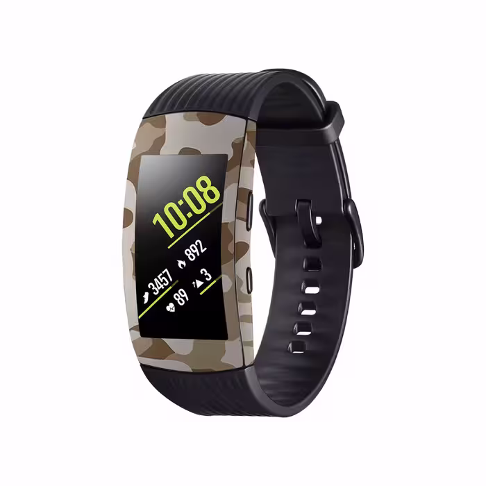 برچسب ماهوت طرح Army-Desert مناسب برای ساعت هوشمند سامسونگ Galaxy Gear Fit 2 Pro