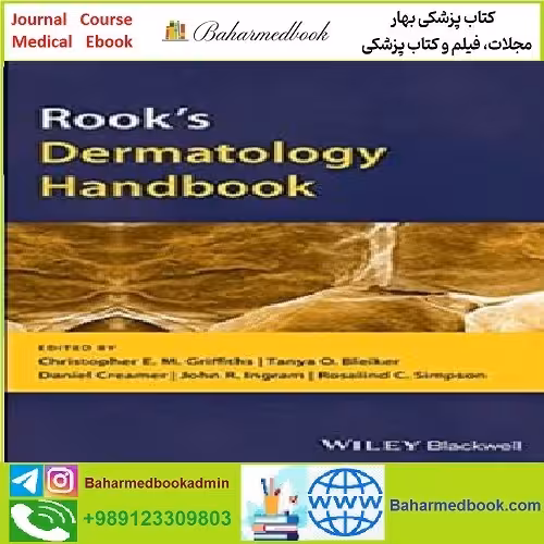 Rook's Dermatology Handbook TRUE PDF price 1€ - کتاب پزشکی بهار