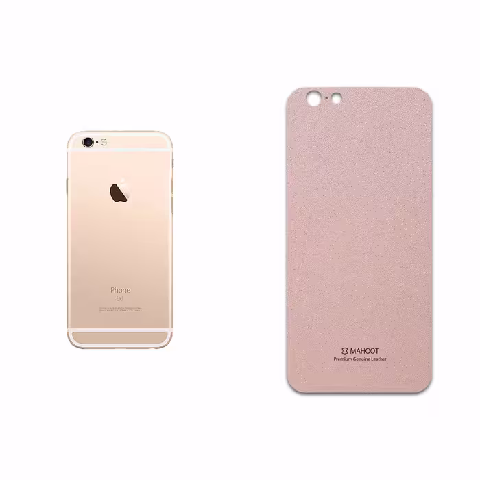برچسب پوششی ماهوت مدل Rose Gold Leather مناسب برای گوشی موبایل اپل iPhone 6