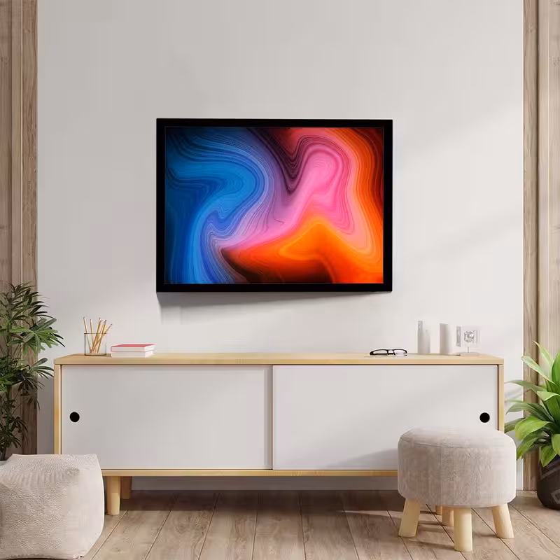 تابلو مدل mixing colors کد F-14012 | دنیای قاب