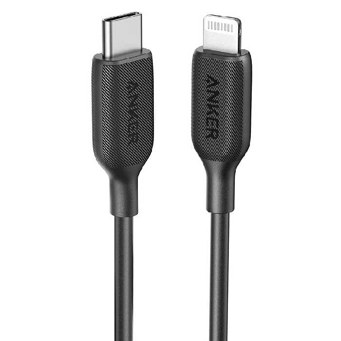 کابل تبدیل USB-C به لایتنینگ انکر مدل Power Line III A8831 طول 0.3 متر