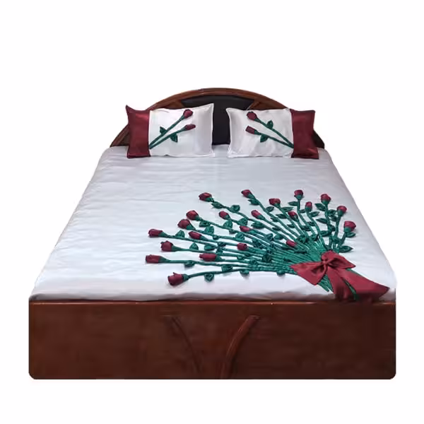 سرویس روتختی مدل لاله دو نفره 3 تکه